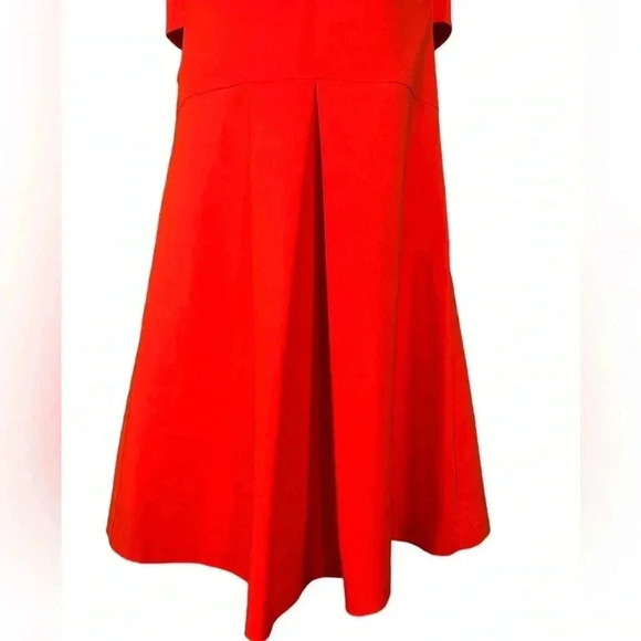 1 State Dress Womens Size Medium Red Cut Out Sleeveless Fit Flare - Picture 2 of 10